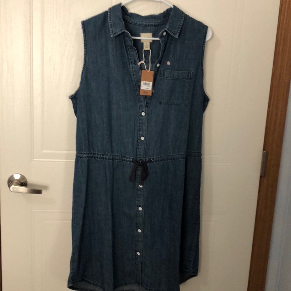 Bass Denim Dress XL